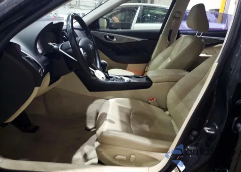 2015 Infinity Q50 Base из США, поврежденный, VIN JN1BV7AR8FM417810